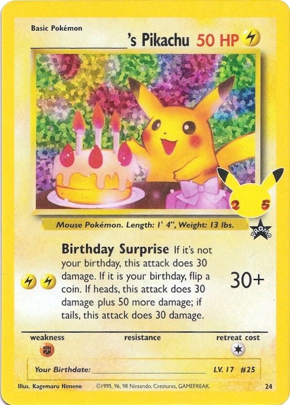 ______'s Pikachu Promo