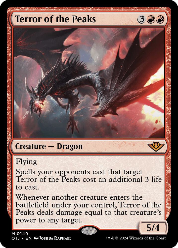 Terror of the Peaks Creature NM