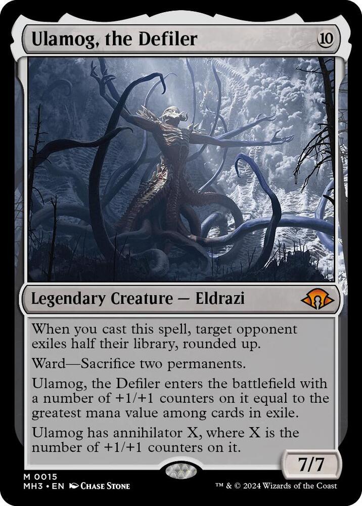 Ulamog, the Defiler Legendary Creature NM