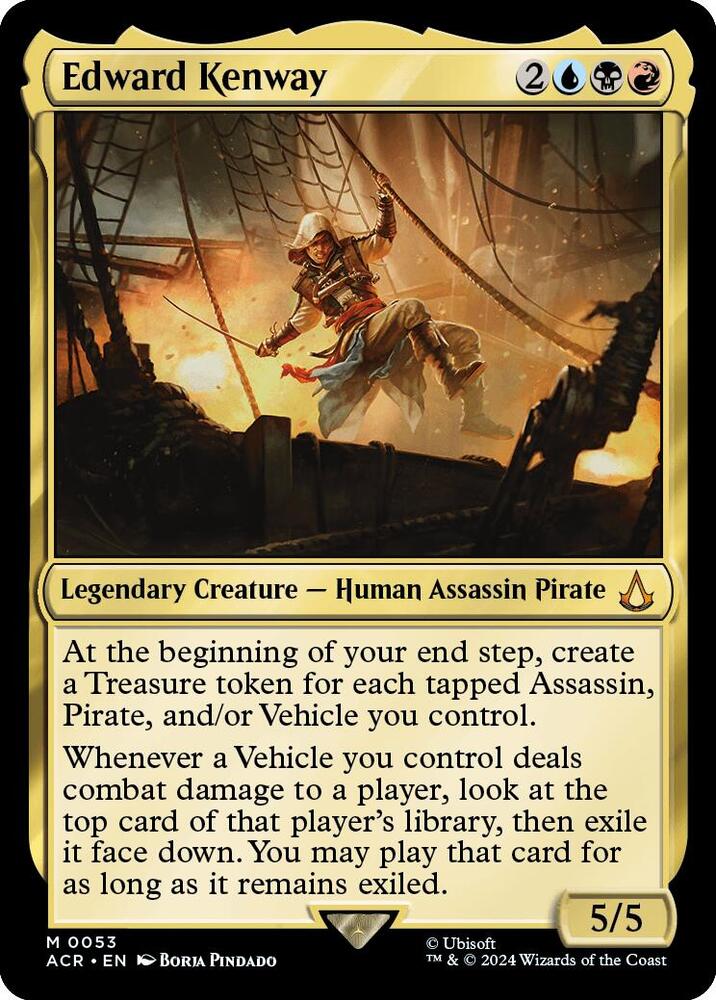 Edward Kenway Legendary Creature