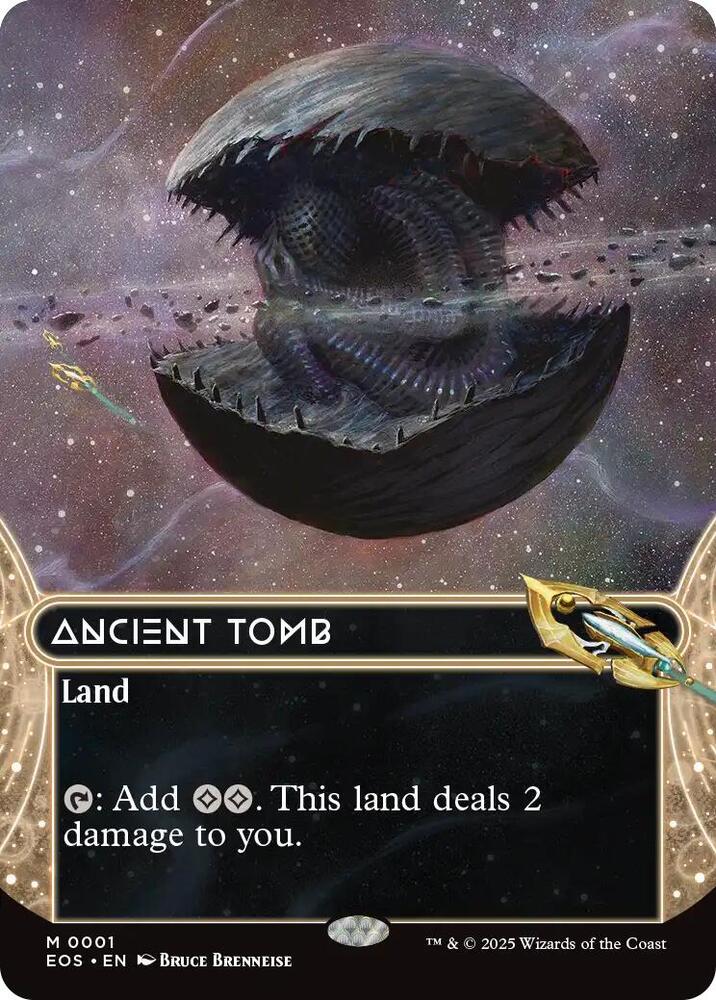Ancient Tomb (0001) (Borderless) Land NM