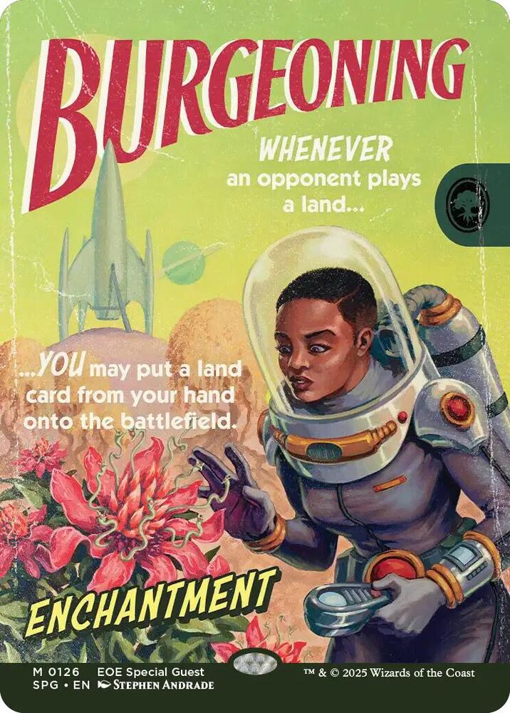 Burgeoning (Showcase) Enchantment NM