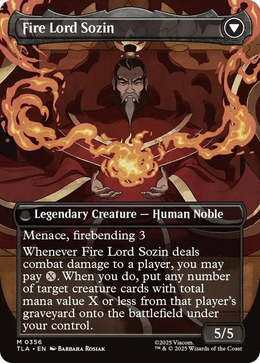 The Rise of Sozin Enchantment (Borderless)