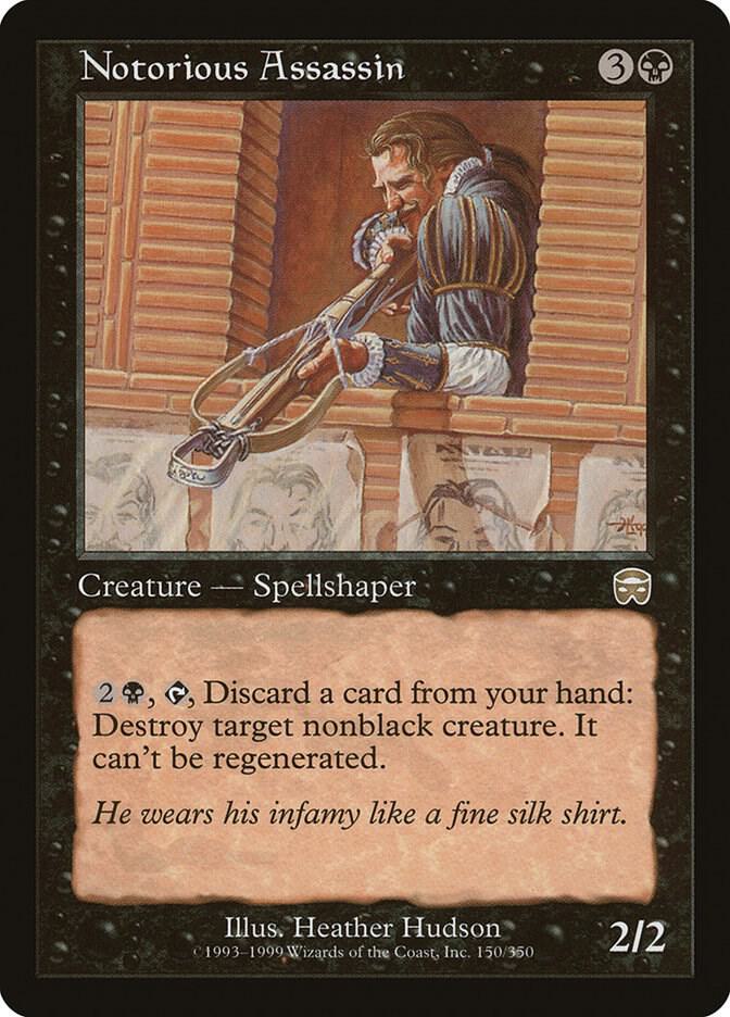 Notorious Assassin (Foil) Creature NM