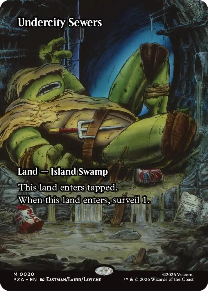 Undercity Sewers (Borderless) NM