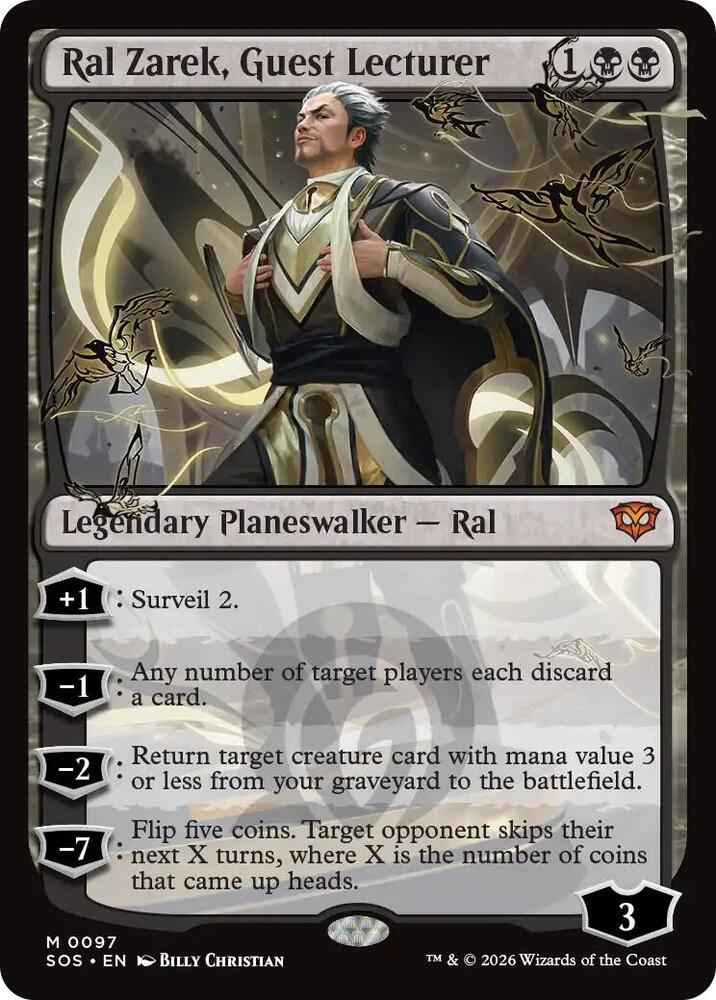 Ral Zarek, Guest Lecturer Legendary Planeswalker