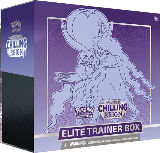 Chilling Reign (Shadow Rider Calyrex) Elite Trainer Box