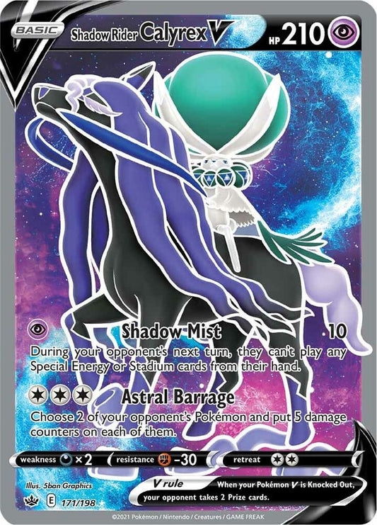 Shadow Rider Calyrex V 171/198
