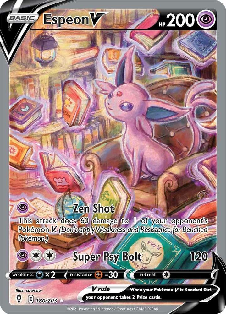 Espeon V Alt Art 180/203