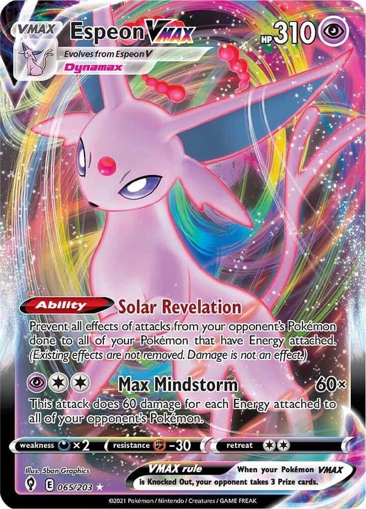 Espeon VMAX 065/203