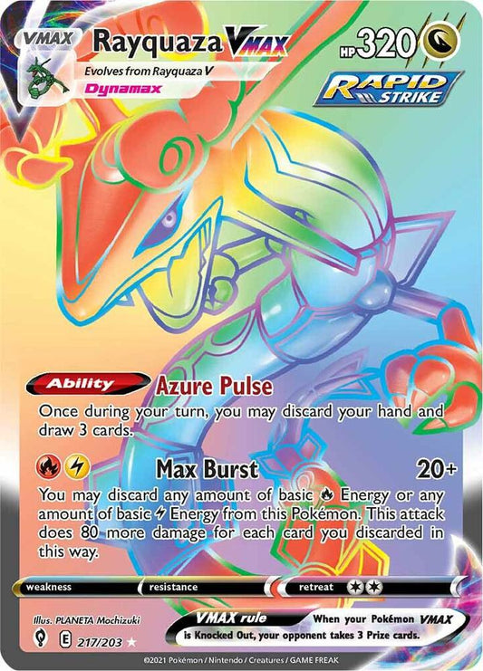 Rayquaza VMAX 217/203