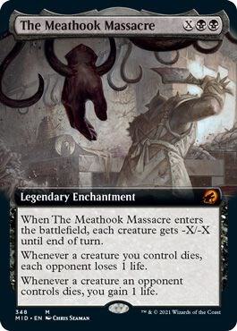The Meathook Massacre (Extended Art) Legendary Enchantment (Foil)