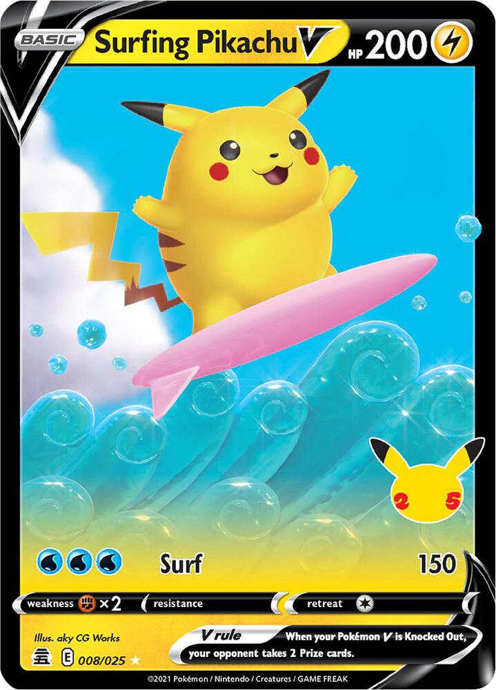 Surfing Pikachu V 008