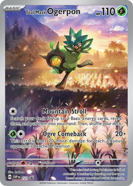 Teal Mask Ogerpon - 123 Promo NM