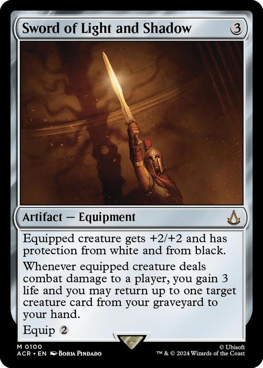 Sword of Light and Shadow Artifact