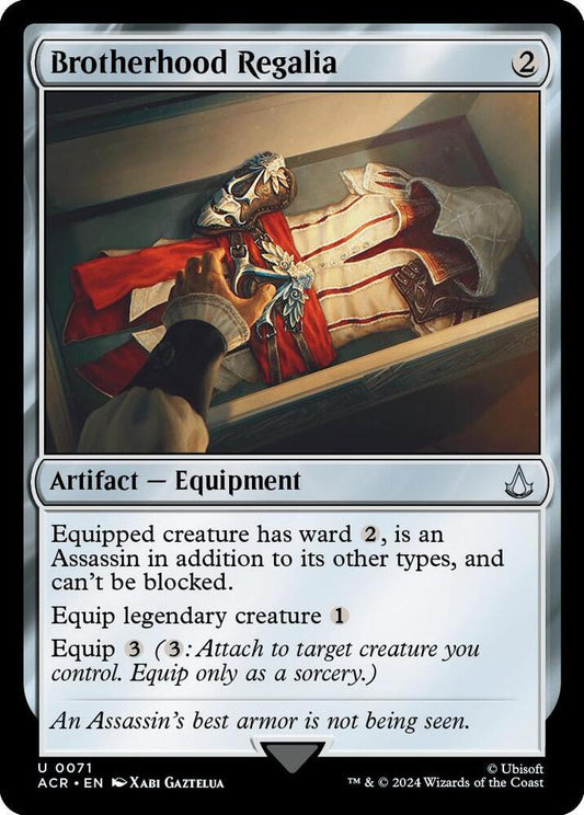 Brotherhood Regalia Artifact
