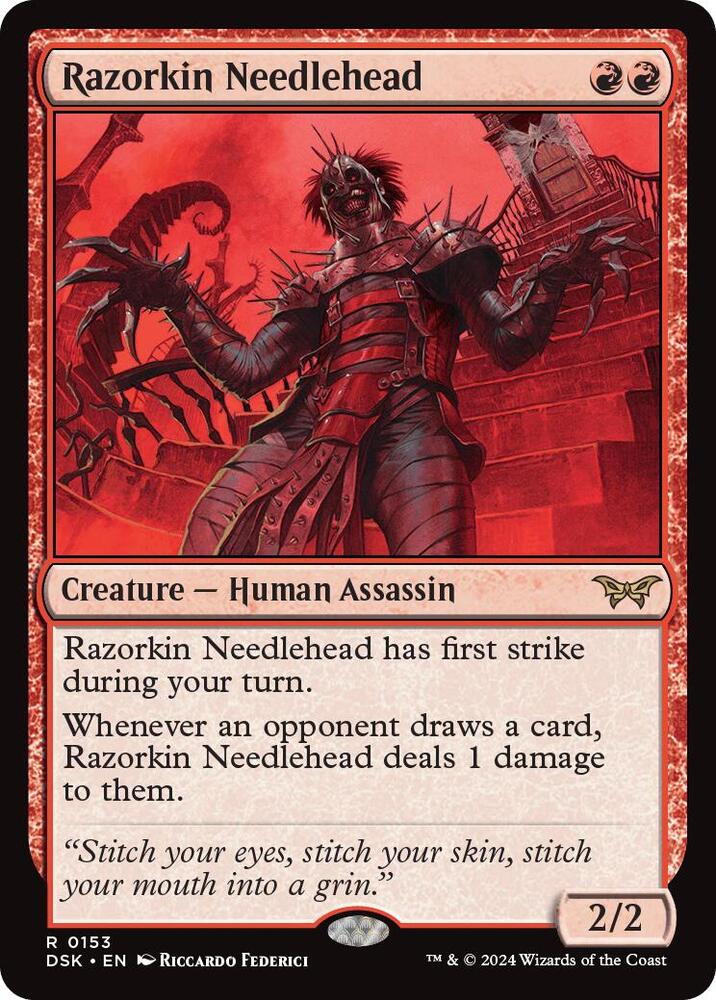 Razorkin Needlehead Creaure NM