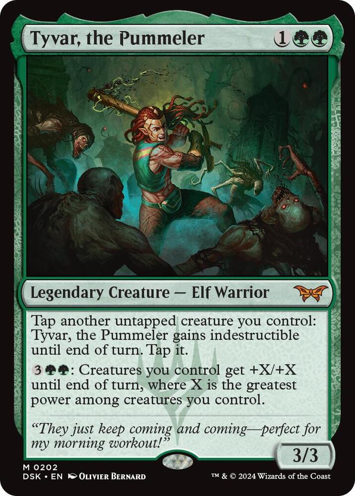 Tyvar, the Pummeler Legendary Creature NM