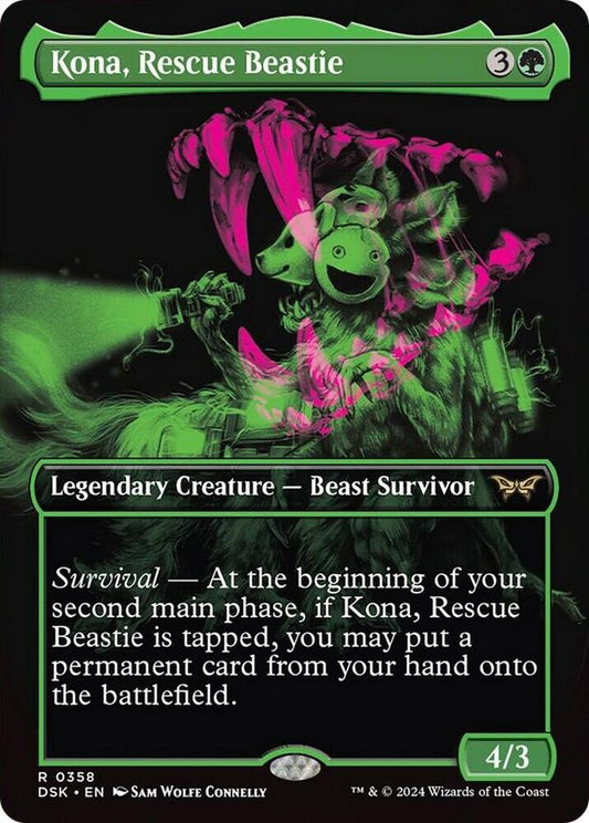 Kona, Rescue Beastie (Showcase) Legendary Creature NM