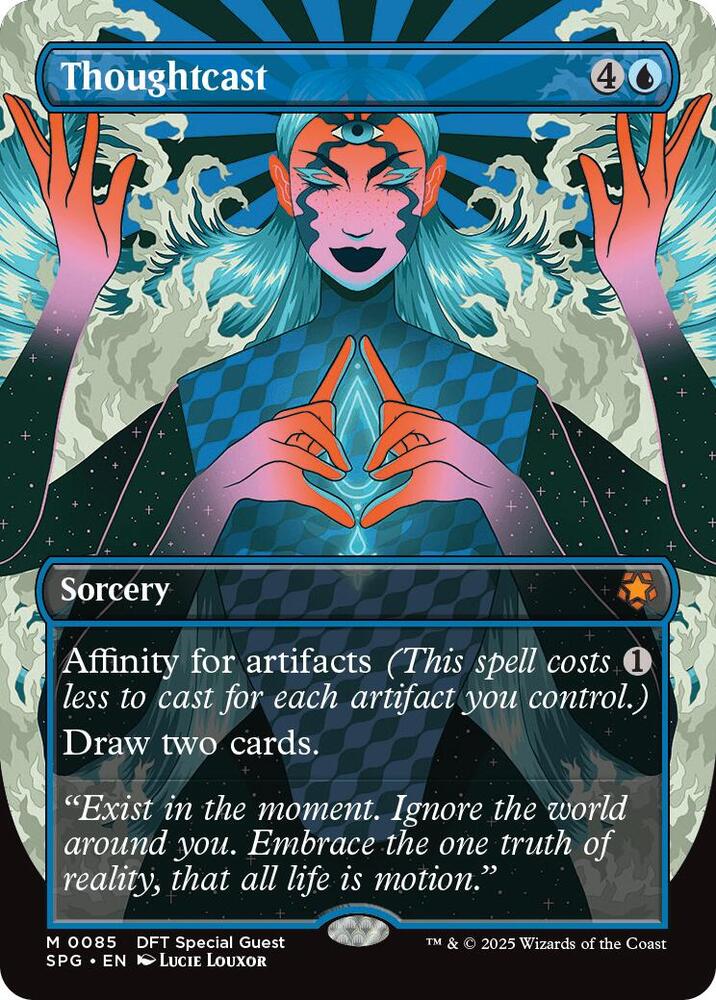 Thoughtcast Sorcery (Borderless)