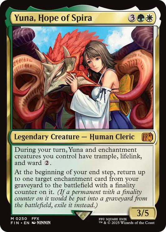 Yuna, Hope of Spira Legendary Creature NM