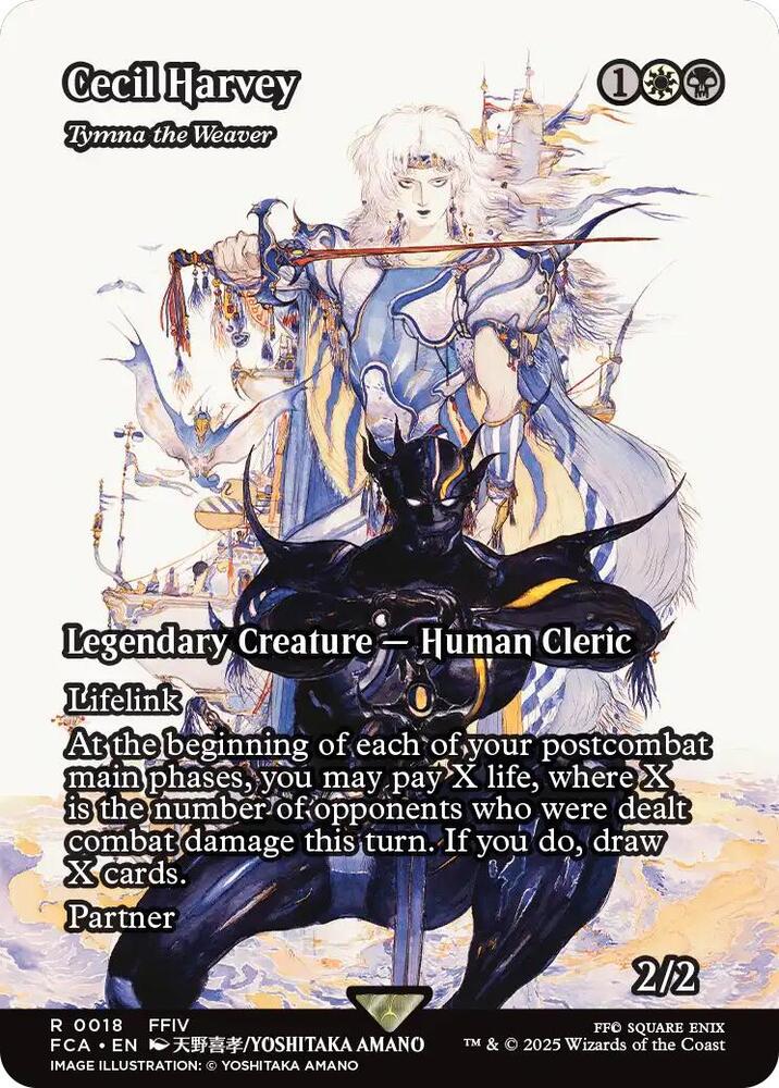 Cecil Harvey - Tymna the Weaver (Showcase) Legendary Creature NM