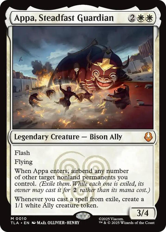 Appa, Steadfast Guardian Legendary Creature NM