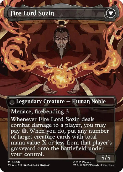 The Rise of Sozin Enchantment (Borderless)