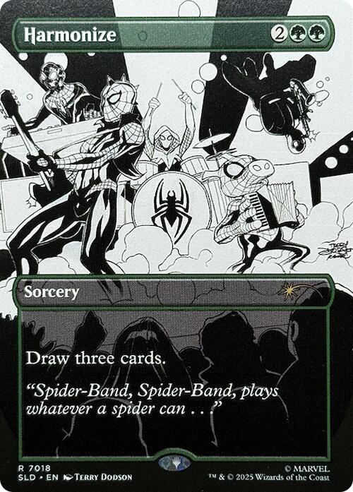 Harmonize (7018) (Borderless)  Sorcery NM