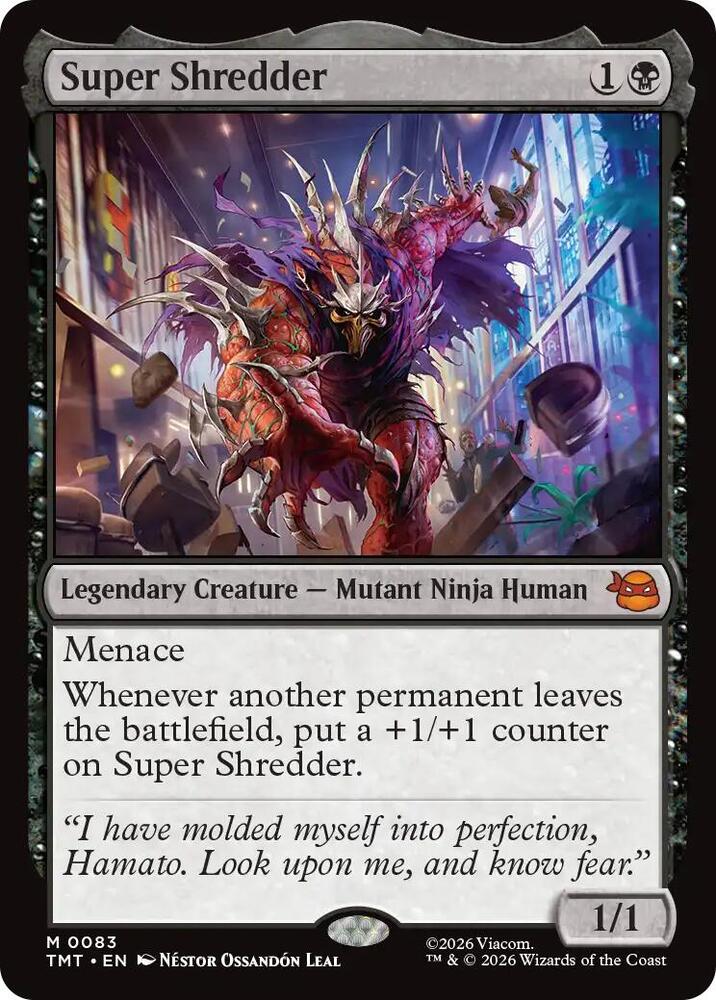 Super Shredder Legendary Creature