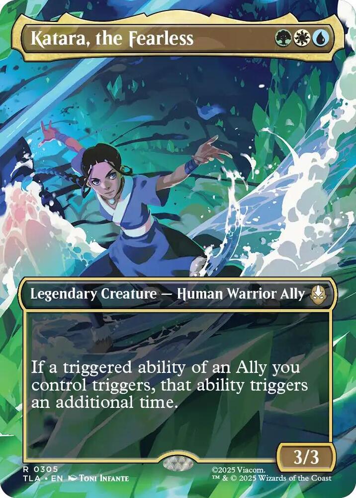 Katara, the Fearless Legendary Creature (Borderless)