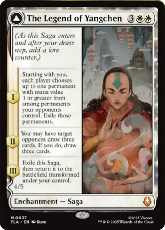 The Legend of Yangchen (Foil) Enchantment NM