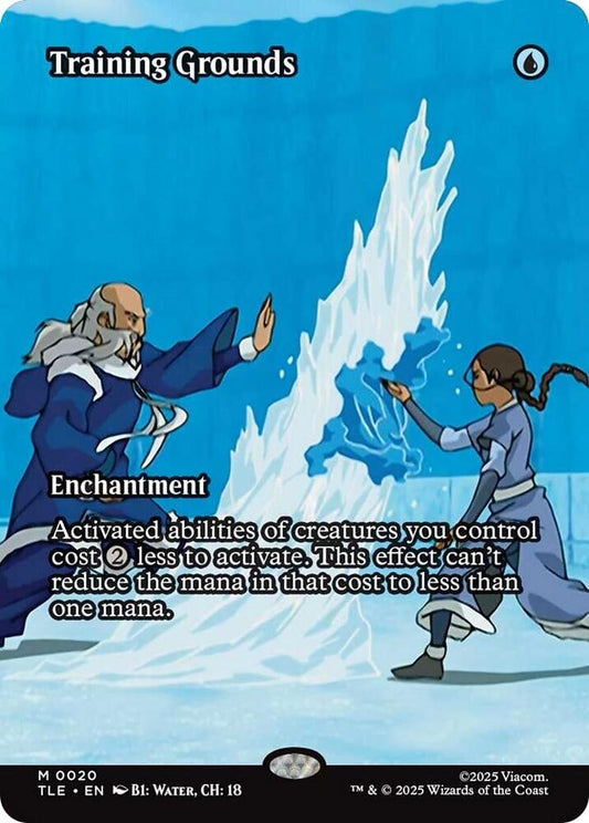Training Grounds (Borderless) Enchantment NM