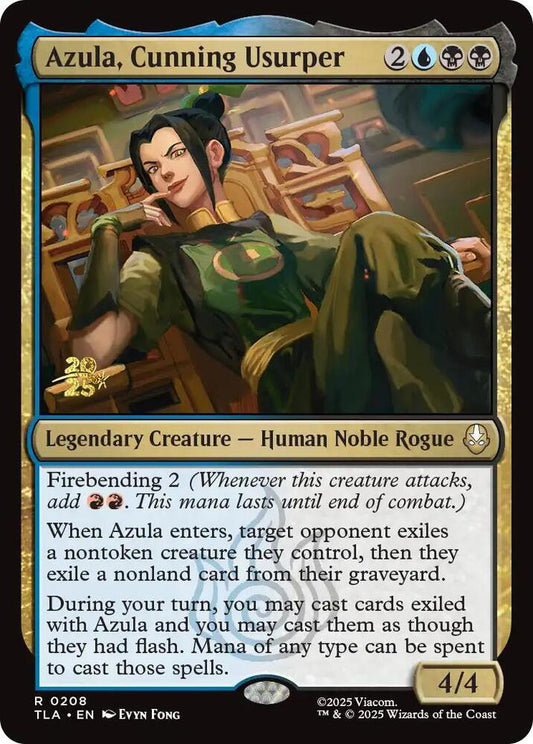 Azula, Cunning Usurper (Prerelease) (Foil) Legendary Creature