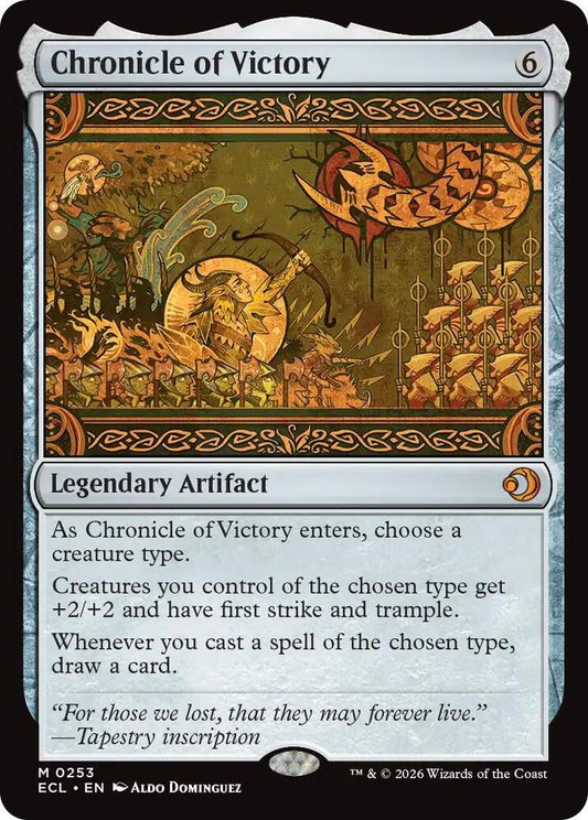 Chornicle of Victory Legendary Artifact