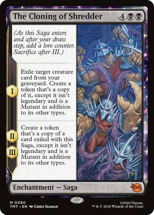 The Cloning of Shredder Enchantment NM