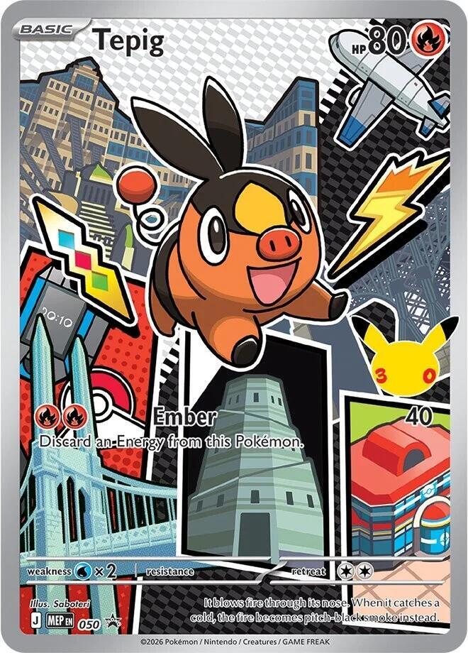 Tepig - 050 - ME: Mega Evolution