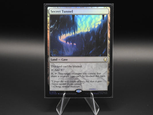 Secret Tunnel (Prerelease) (Foil)