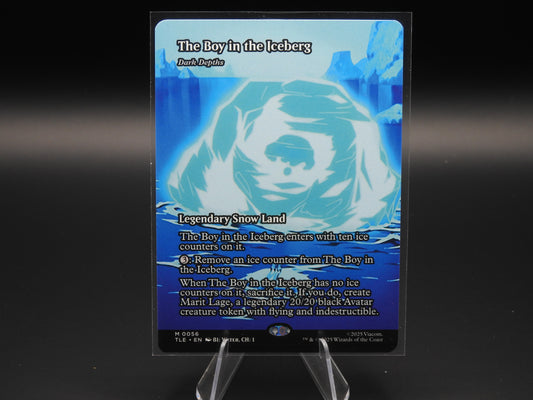 The Boy in the Iceberg - Dark Depths (Borderless) Land NM