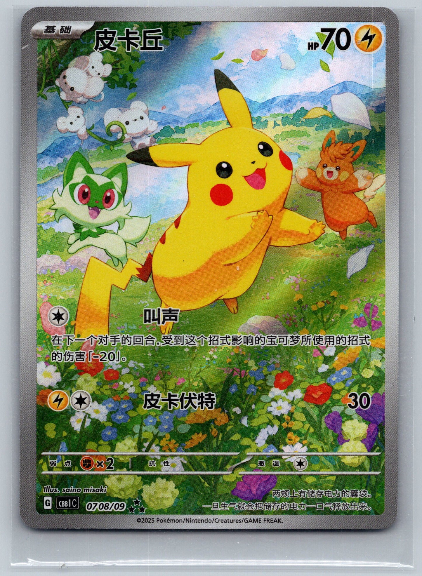 Pikachu 0708/09