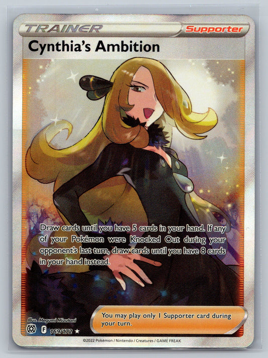 Cynthia's Ambition (Full Art) - SWSH09: Brilliant Stars