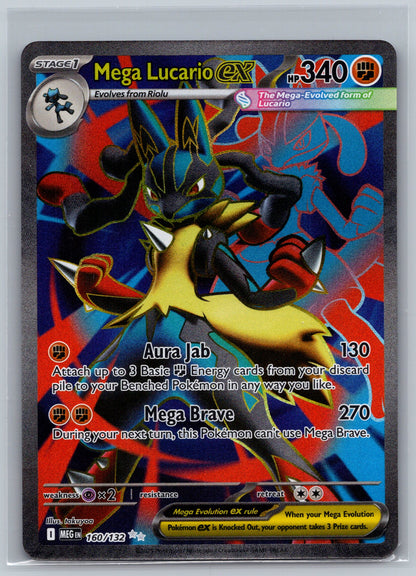Mega Lucario ex - 160/132 - ME01: Mega Evolution