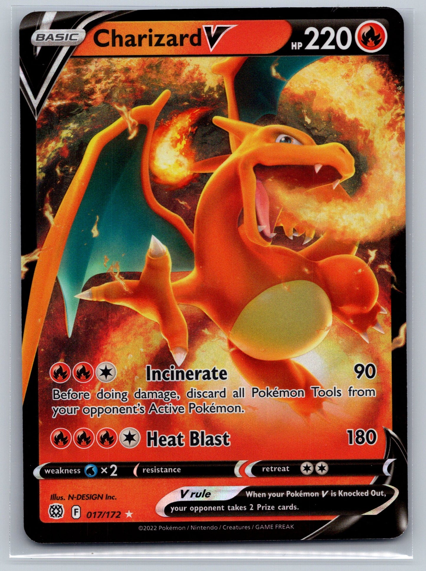 Charizard V - SWSH09: Brilliant Stars