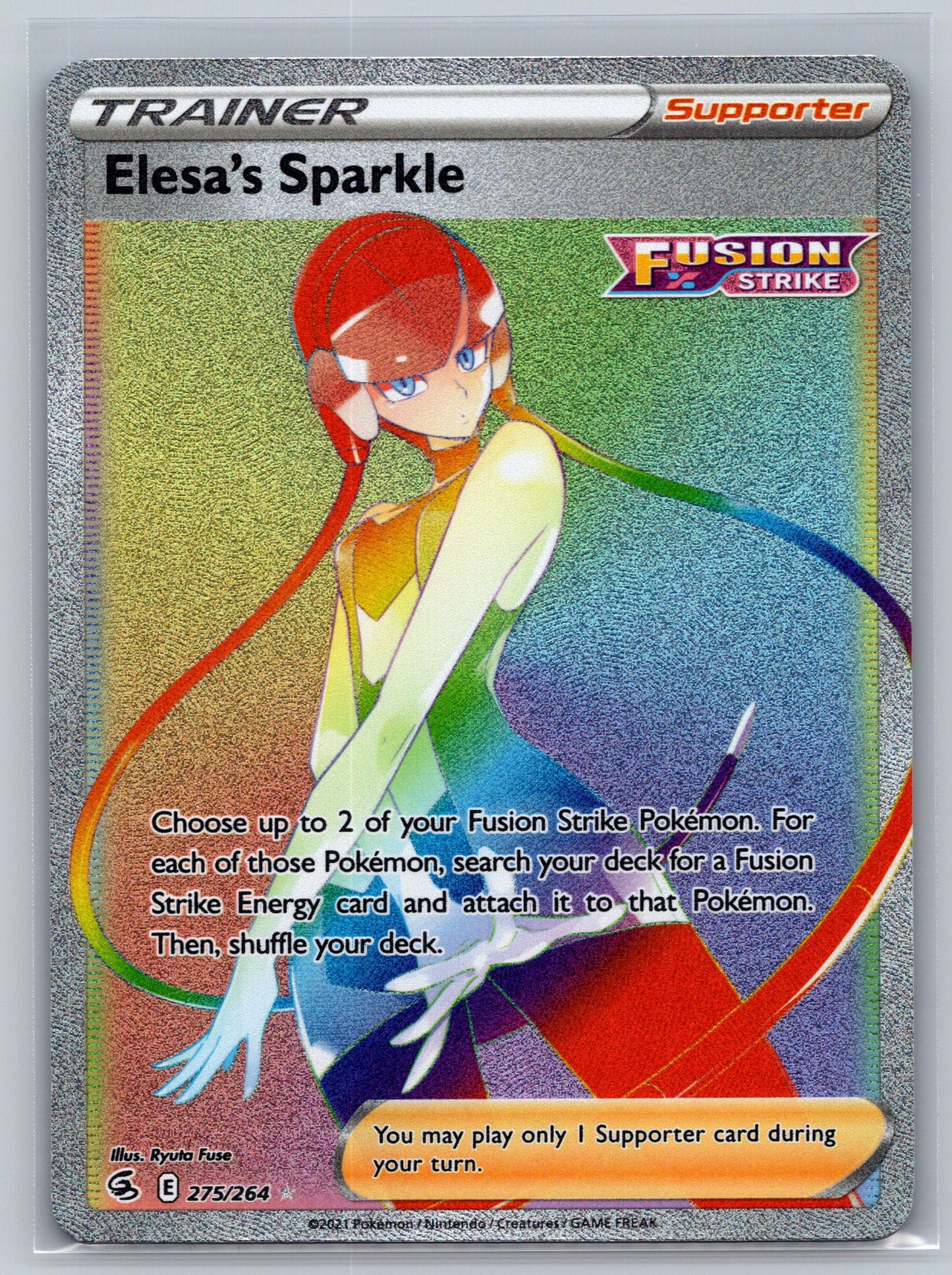 Elesa's Sparkle (Secret) - SWSH08: Fusion Strike