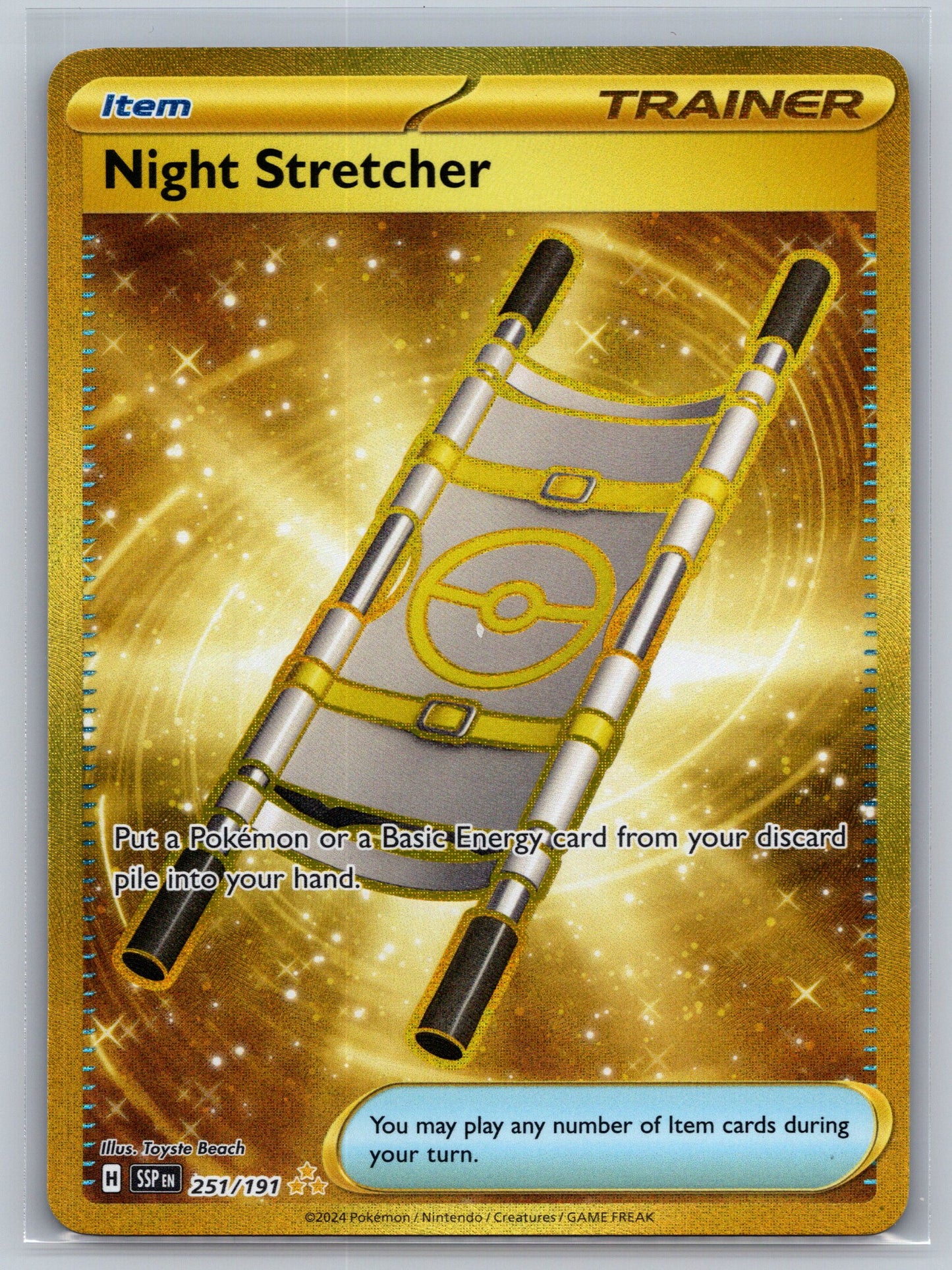 Night Stretcher - 251/191 - SV08: Surging Sparks
