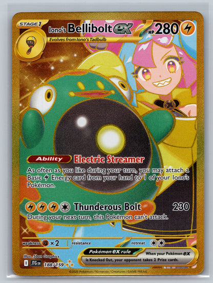 Iono's Bellibolt ex - 188/159 - SV09: Journey Together