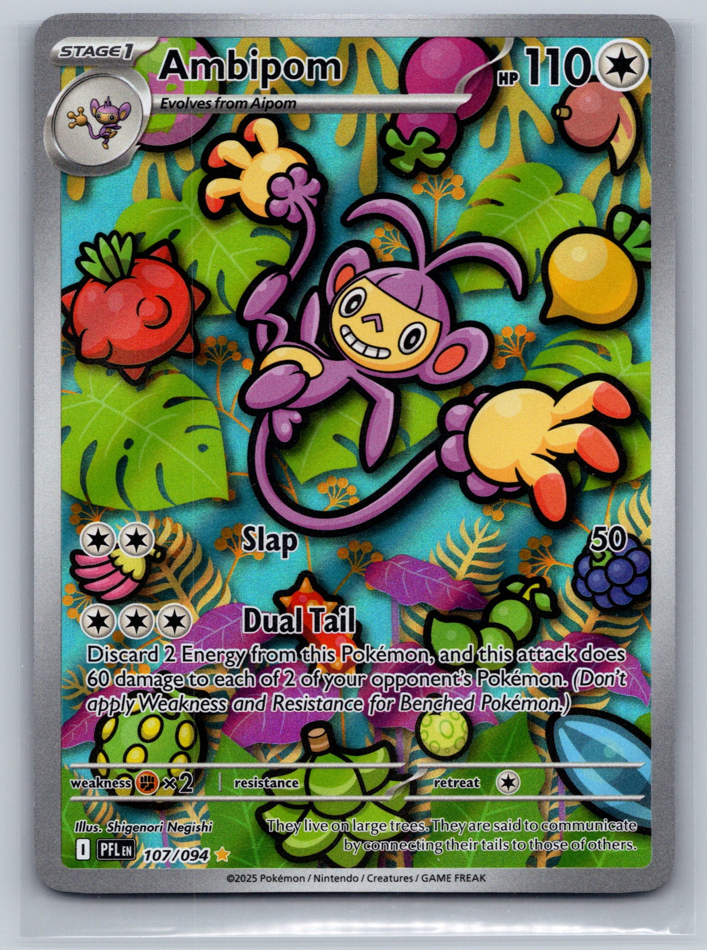 Ambipom - 107/094 - ME02: Phantasmal Flames