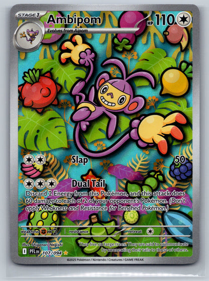 Ambipom - 107/094 - ME02: Phantasmal Flames