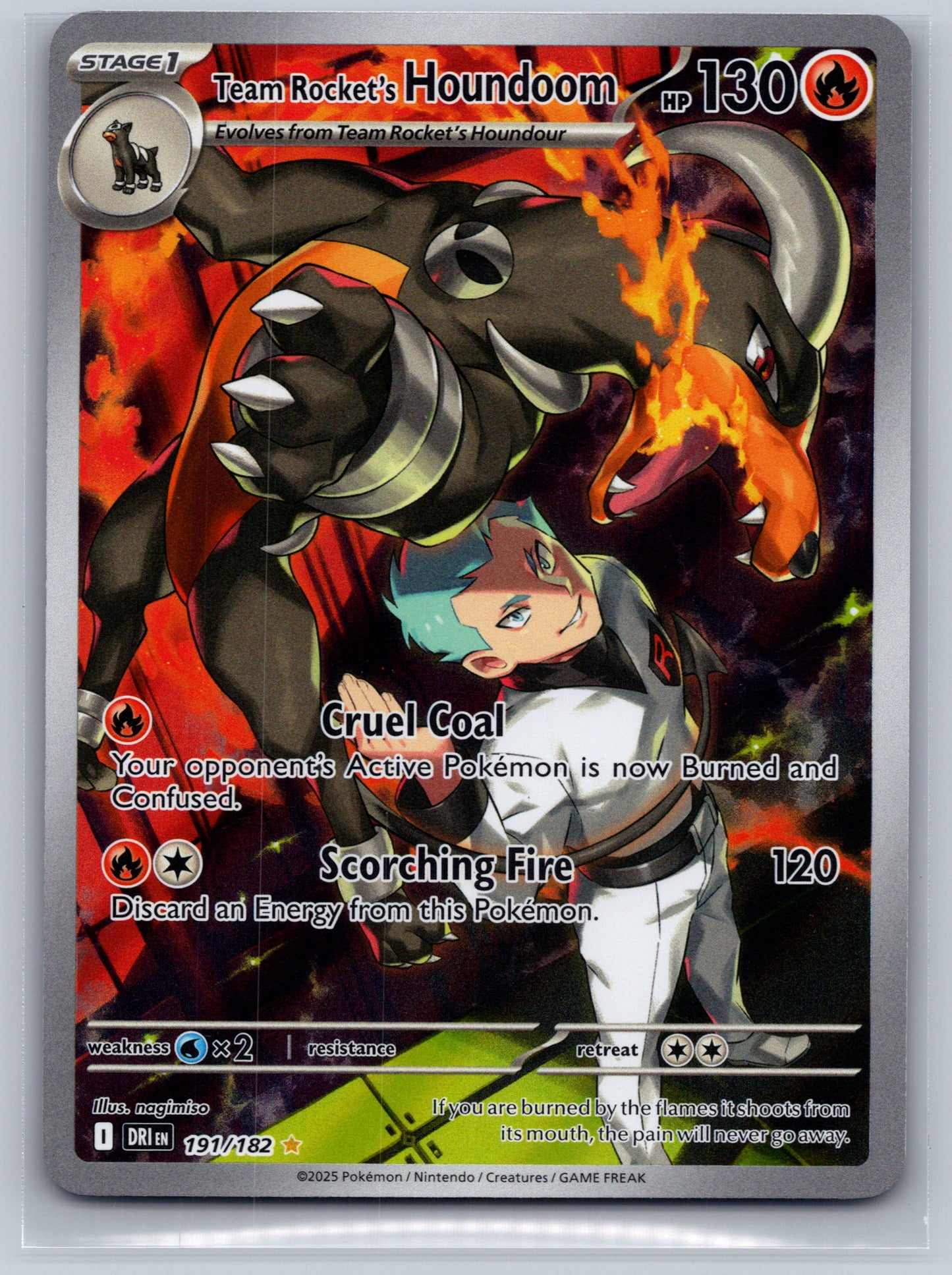 Team Rocket's Houndoom - 191/182 - SV10: Destined Rivals